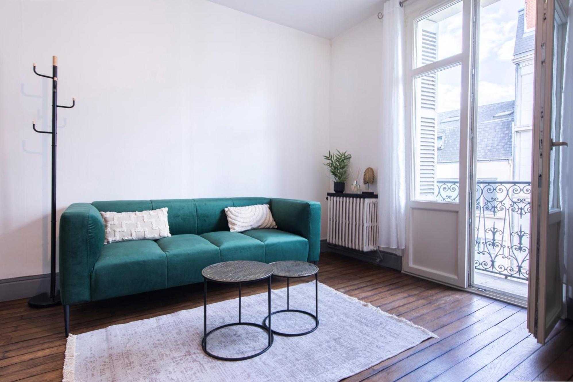 Appartement Avec Balcon A 250 M De La Gare, Hyper Centre 图尔 外观 照片